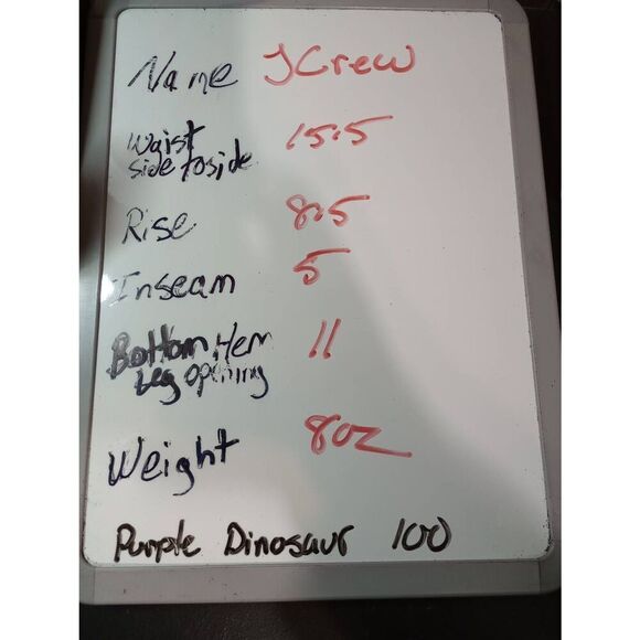 J Crew Shorts Ladies 2‎ Blue Chambray Chino - Picture 5 of 5